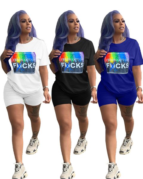 2020 summer new women's sports suit fashion women short-sleeved shorts sports women's 2-piece set women's tracksuits sportswe, Gray
2020 summer new women's sports suit fashion women short-sleeved shorts sports women's 2-piece set women's tracksuits sportswe, Gray
