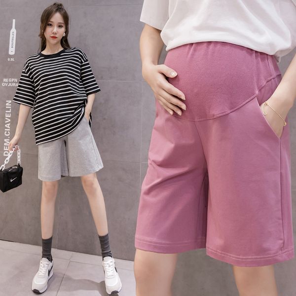 maternity bottoms 3155# pants summer support half abdomen elastic waist belly trousers, White
maternity bottoms 3155# pants summer support half abdomen elastic waist belly trousers, White