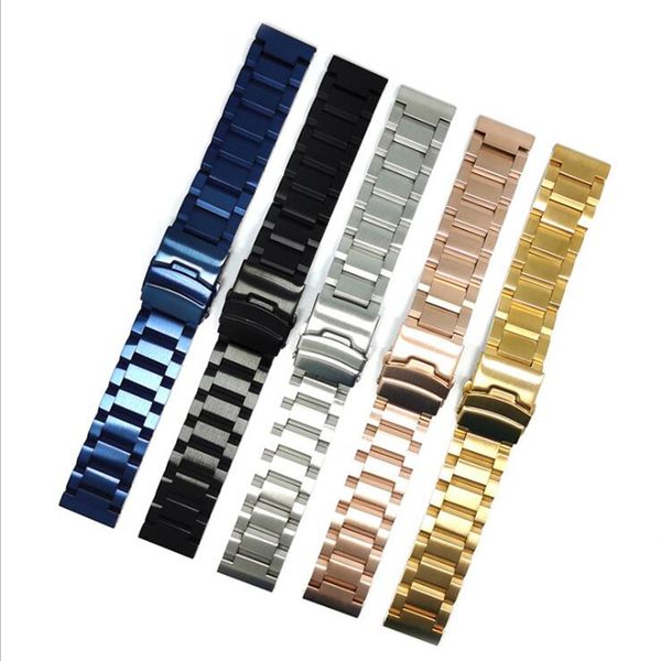 blue/rose gold/yellow gold 18mm/20mm/22mm/24mm solid link watch band stainless steel strap wristband bangle replacement straight end, Black;brown
blue/rose gold/yellow gold 18mm/20mm/22mm/24mm solid link watch band stainless steel strap wristband bangle replacement straight end, Black;brown