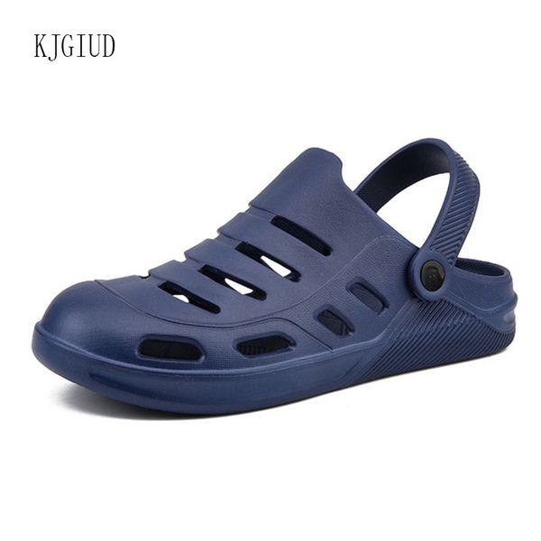 2019 summer new men's slippers baotou hollow couple models hole shoes women ultra light soft bottom beach sandals men 36-45, Black
2019 summer new men's slippers baotou hollow couple models hole shoes women ultra light soft bottom beach sandals men 36-45, Black