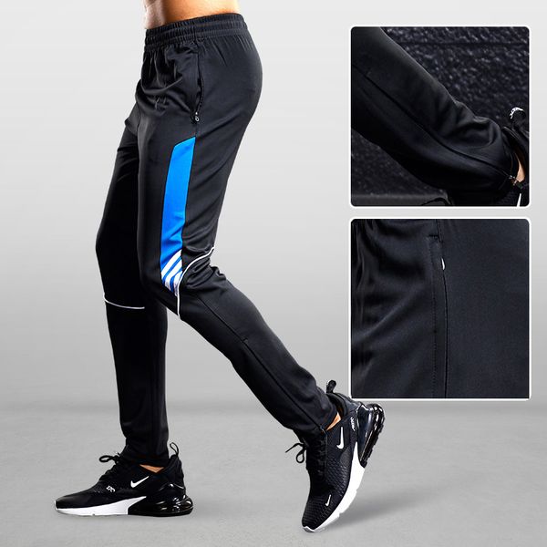 men sport pants running pants with zipper pockets training and jogging men gym fitness for sportwear, Black;blue
men sport pants running pants with zipper pockets training and jogging men gym fitness for sportwear, Black;blue