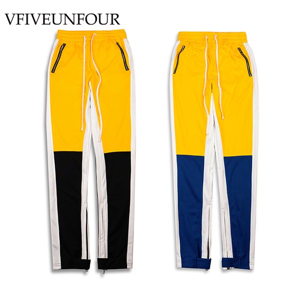 vfiveunfour side color block patchwork harem pants 2019 vintage hip hop regular casual joggers button design pants sweatpants, Black
vfiveunfour side color block patchwork harem pants 2019 vintage hip hop regular casual joggers button design pants sweatpants, Black