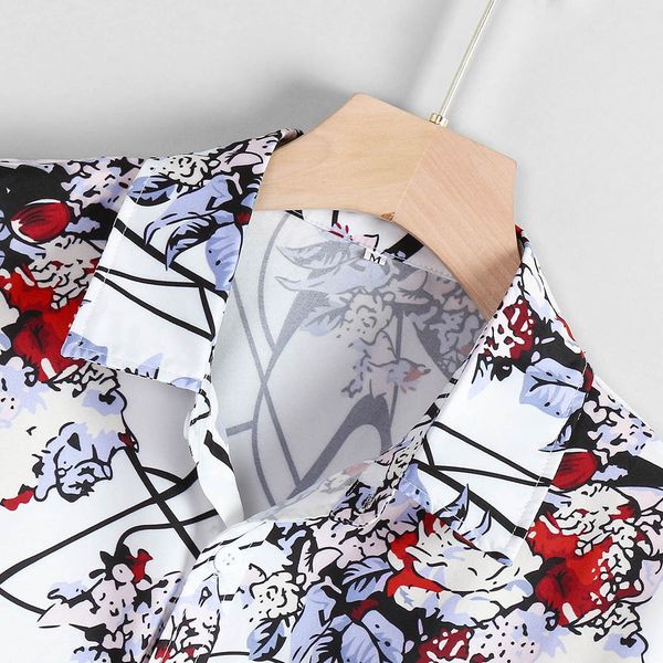 jaycosin men clothes 2019 casual pattern print shirt men fashion short sleeve lapel blouse shirt homme autumn summer 1127, White;black
jaycosin men clothes 2019 casual pattern print shirt men fashion short sleeve lapel blouse shirt homme autumn summer 1127, White;black