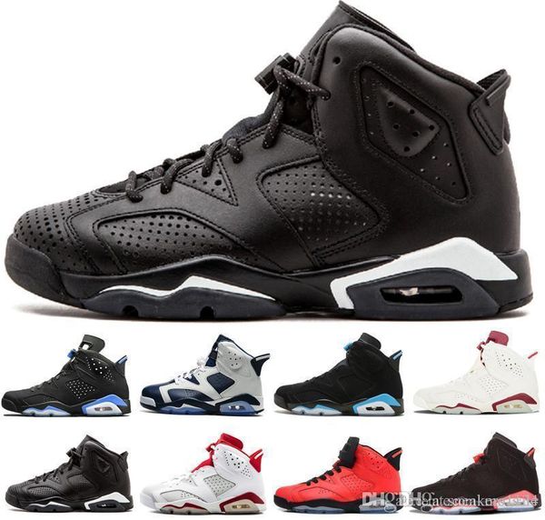 new black cat 6 6s mens basketball shoes alternate angry bull 6s men sports blue wheat unc gatorade infrared sneakers size eur 41-47 
new black cat 6 6s mens basketball shoes alternate angry bull 6s men sports blue wheat unc gatorade infrared sneakers size eur 41-47