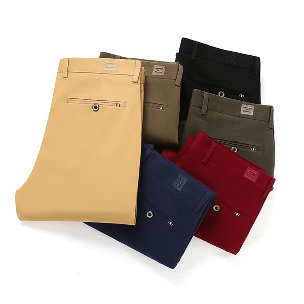 airgracias fashion men pants high quality cotton 5 color men's long trousers male business pants size 28-38 2018 new arrive, Black
airgracias fashion men pants high quality cotton 5 color men's long trousers male business pants size 28-38 2018 new arrive, Black