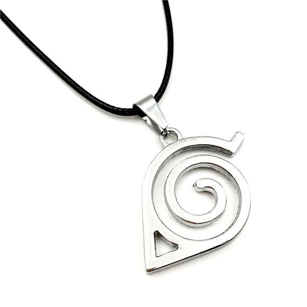 wholesale 10pcs/lot anime jewelry naruto konoha pendant necklace with rope chain for men gifts, Silver
wholesale 10pcs/lot anime jewelry naruto konoha pendant necklace with rope chain for men gifts, Silver