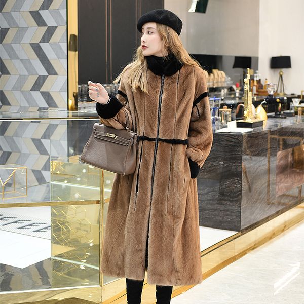 2019 real coat women long winter jacket for women natural fur coats and jackets warm manteau femme hiver 919 kj3660, Black
2019 real coat women long winter jacket for women natural fur coats and jackets warm manteau femme hiver 919 kj3660, Black