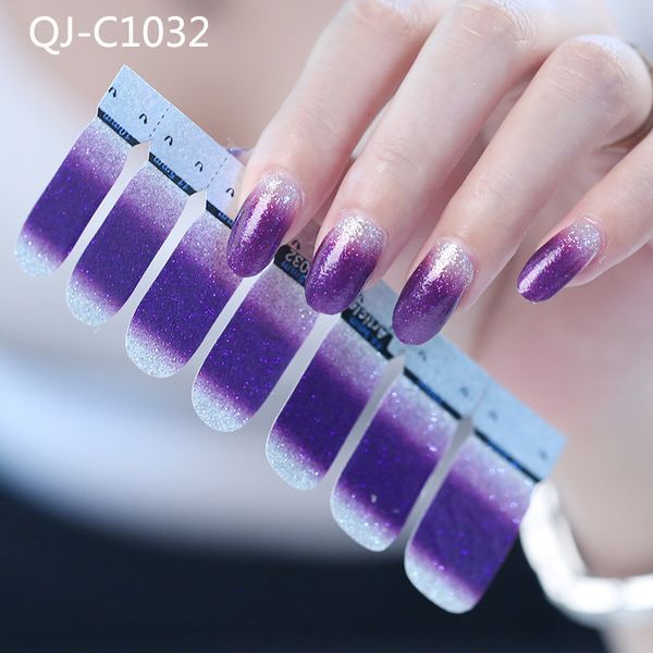 14pcs/sheet glitter powder gradient color stickers nail wraps full cover nail polish sticker diy self-adhesive nail art decoration, Black
14pcs/sheet glitter powder gradient color stickers nail wraps full cover nail polish sticker diy self-adhesive nail art decoration, Black