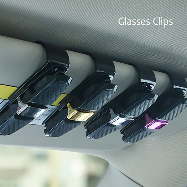 car glasses clips carbon fiber card pen holder 180 degree rotate dual side clips sun visor vehicle accessory car organizer
car glasses clips carbon fiber card pen holder 180 degree rotate dual side clips sun visor vehicle accessory car organizer