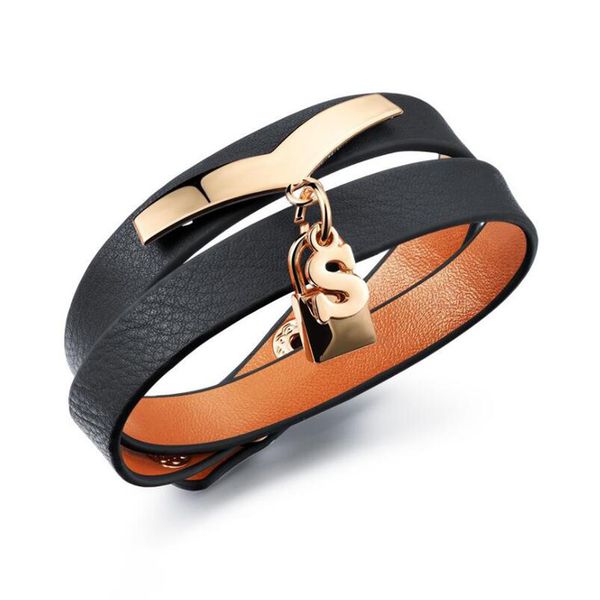 europe and america exaggerated ladies bracelet bangle tassel pendant double layer adjustable leather bracelet, Black
europe and america exaggerated ladies bracelet bangle tassel pendant double layer adjustable leather bracelet, Black
