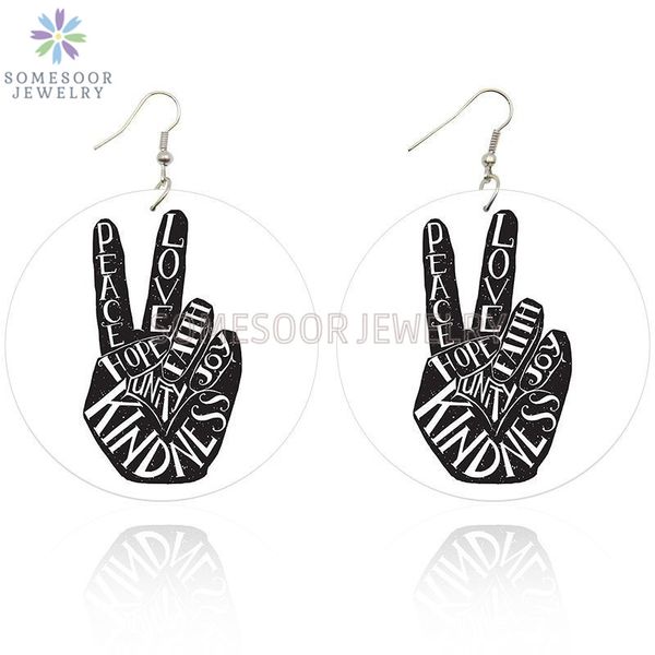 somesoor love peace hope faith kindness wooden drop earrings yeah hands black sayings arts both sides printed for women gifts, Silver
somesoor love peace hope faith kindness wooden drop earrings yeah hands black sayings arts both sides printed for women gifts, Silver