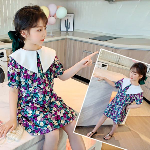 5-10 years old girl dress summer dress new cute girl floral doll collar princess children's idyllic princess, Red;yellow
5-10 years old girl dress summer dress new cute girl floral doll collar princess children's idyllic princess, Red;yellow