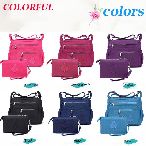 bolsa feminina women nylon shoulder bag women's diagonal package waterproof elegant daily shopping handbag two-piece set
bolsa feminina women nylon shoulder bag women's diagonal package waterproof elegant daily shopping handbag two-piece set