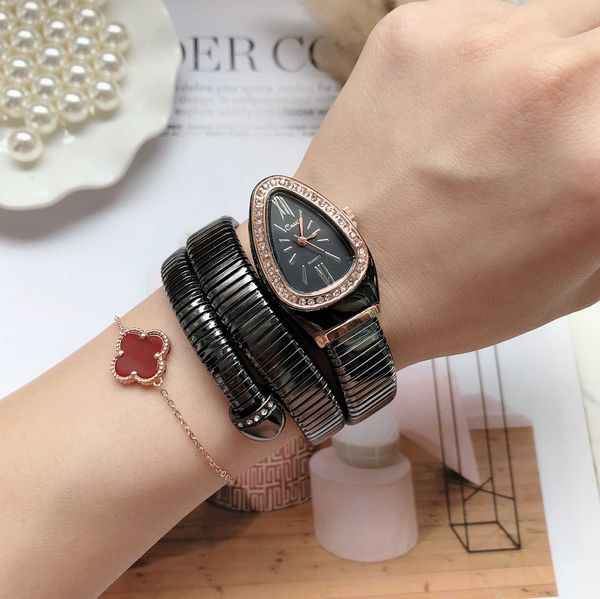 cool snake bangle watches women fashion infinity bracelet watch girls brand quartz clock religios reloj montre femme, Slivery;brown
cool snake bangle watches women fashion infinity bracelet watch girls brand quartz clock religios reloj montre femme, Slivery;brown
