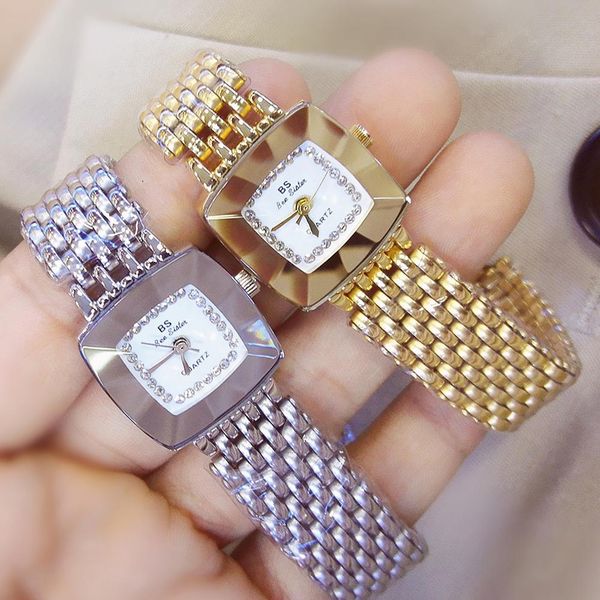fashion women square dial alloy linked strap analog quartz wrist watch decor ladies dress watches gift luxury, Slivery;brown
fashion women square dial alloy linked strap analog quartz wrist watch decor ladies dress watches gift luxury, Slivery;brown