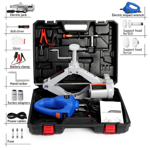 new portable electric scissors suv car jack dc 12v 2 3tons electric wrench automatic lifting jack tools repair change tyre
new portable electric scissors suv car jack dc 12v 2 3tons electric wrench automatic lifting jack tools repair change tyre