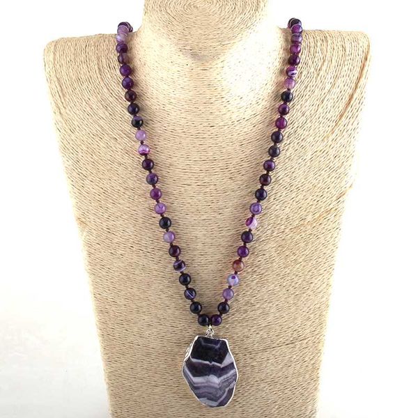 rh fashion bohemian tribal jewelry purple crystal / stone long knotted purple pendant necklaces for women necklace, Silver
rh fashion bohemian tribal jewelry purple crystal / stone long knotted purple pendant necklaces for women necklace, Silver