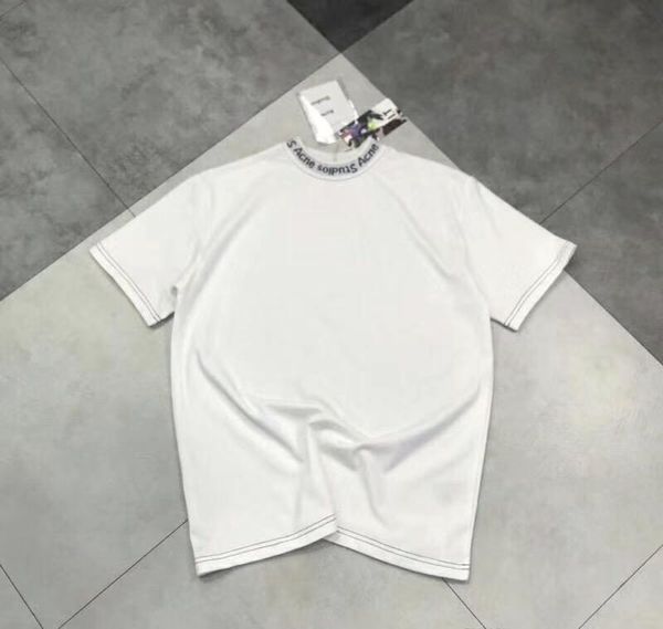 acne studios summer brand new fashion women t shirts cotton chiara ferragni sequins acne style act1 shirts women stars quality, White;black 
acne studios summer brand new fashion women t shirts cotton chiara ferragni sequins acne style act1 shirts women stars quality, White;black