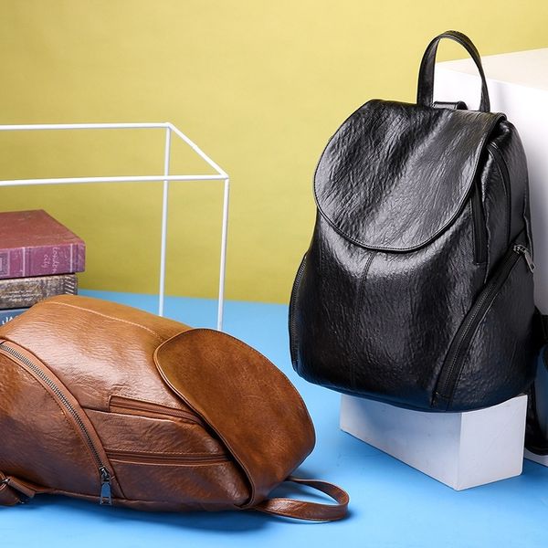 2020 new women's backpack korean version of the ladies backpack fashion simple ladies
2020 new women's backpack korean version of the ladies backpack fashion simple ladies