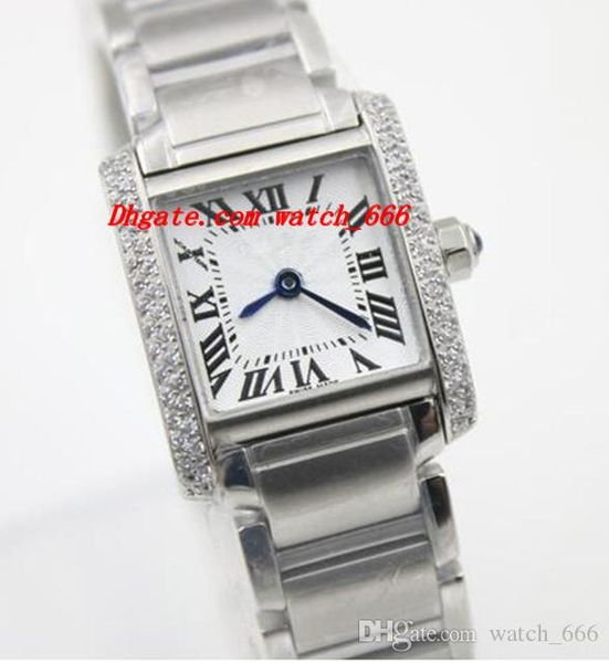 New Luxury Ladies Watch 20mm Quartz W5200013 Crystal Stainless Steel Bracelet White Rectangle Big Diamonds Case Women's Watches
New Luxury Ladies Watch 20mm Quartz W5200013 Crystal Stainless Steel Bracelet White Rectangle Big Diamonds Case Women's Watches