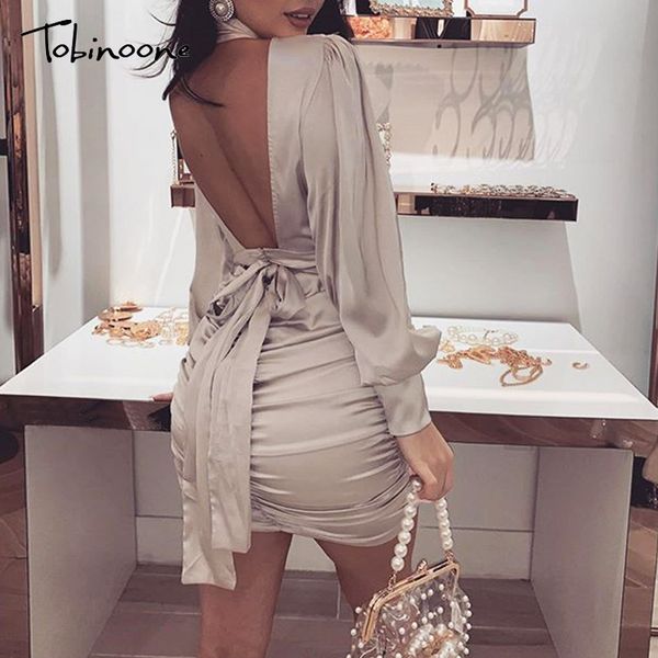 tobinoone satin 2020 summer dress women backless bodycon mini dress sleeveless elegant party outfits club vestido, Black;gray
tobinoone satin 2020 summer dress women backless bodycon mini dress sleeveless elegant party outfits club vestido, Black;gray