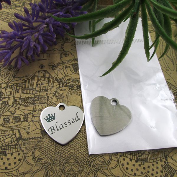 40pcs--"blassed"stainless steel charms more style for choosing diy charms pendants for necklace, Bronze;silver
40pcs--"blassed"stainless steel charms more style for choosing diy charms pendants for necklace, Bronze;silver