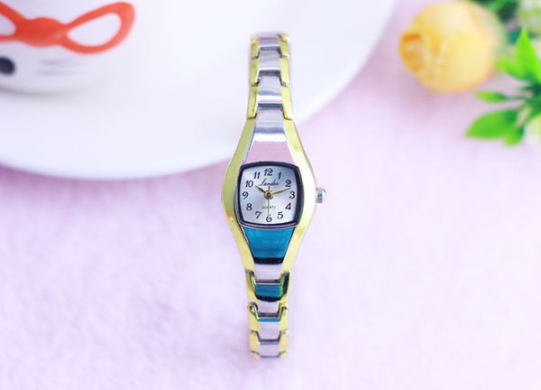 woman watch girl simple stainless steel quartz watch fashion student thin bracelet women's, Slivery;brown
woman watch girl simple stainless steel quartz watch fashion student thin bracelet women's, Slivery;brown