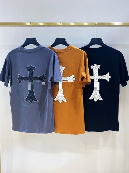 beauty tide 20ss ch shirt chrome classic size cross hearts loose sports casual round neck short sleeve t-shirt men and women, Black;brown
beauty tide 20ss ch shirt chrome classic size cross hearts loose sports casual round neck short sleeve t-shirt men and women, Black;brown