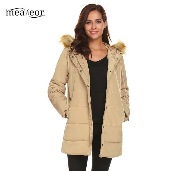 women's down & parkas meaneor women long sleeve coats removable faux fur trim warmer hooded jacket parka outerwear casual winter coat w, Black
women's down & parkas meaneor women long sleeve coats removable faux fur trim warmer hooded jacket parka outerwear casual winter coat w, Black
