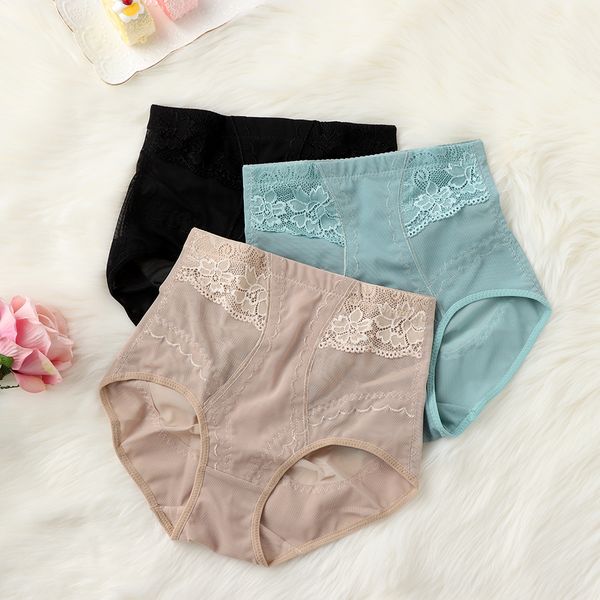 Women High Waist Breathable Trigonometric Ultra-thin Mesh Panties Plus Size Female Underwear Body Shaping Briefs, Black
Women High Waist Breathable Trigonometric Ultra-thin Mesh Panties Plus Size Female Underwear Body Shaping Briefs, Black