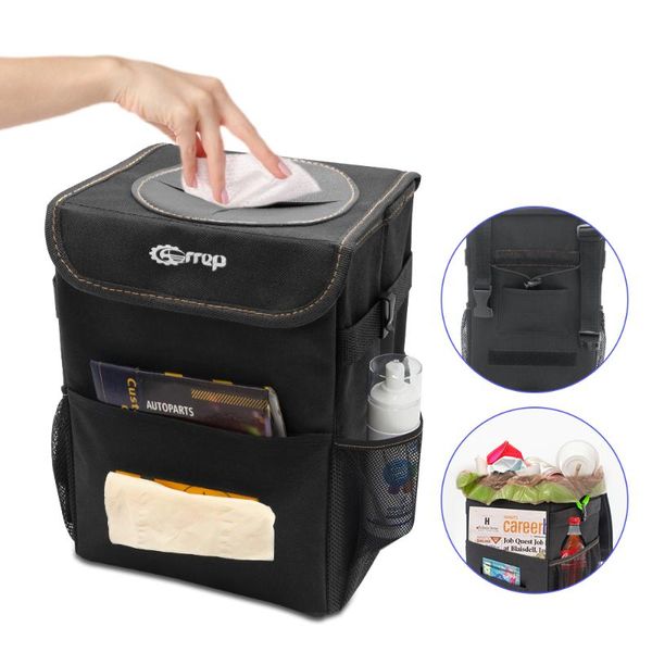 car trash can,vehicle trash can hanging car bag garbage can waterproof bin 2.2 gallon bin
car trash can,vehicle trash can hanging car bag garbage can waterproof bin 2.2 gallon bin