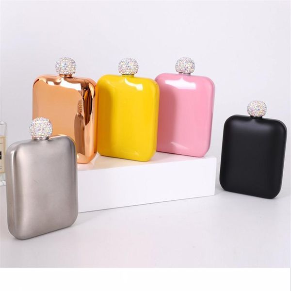 diamond hip flasks stainless steel flagon with rhinestone lid cover mini hip flask round wine pot flask wine bottle a05
diamond hip flasks stainless steel flagon with rhinestone lid cover mini hip flask round wine pot flask wine bottle a05