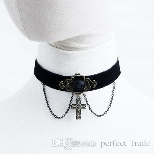 оптовая gothic cross дизайнер ожерелье мода женщины воротник стиль punk choker ожерелье качества ювелирных изделий бесплатная доставка, Golden;silver
оптовая gothic cross дизайнер ожерелье мода женщины воротник стиль punk choker ожерелье качества ювелирных изделий бесплатная доставка, Golden;silver