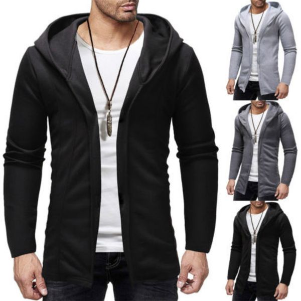 2019 new fashion men hooded sweatshirts hip hop mantle hoodies jacket long sleeve cloak male coat outwear, Black
2019 new fashion men hooded sweatshirts hip hop mantle hoodies jacket long sleeve cloak male coat outwear, Black