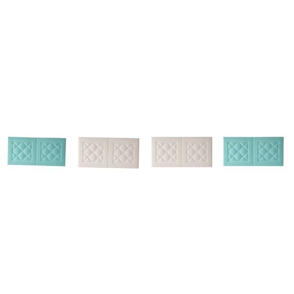 4pcs 3d brick tile sticker wall sticker for bedroom kitchen decoration gifts