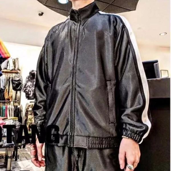 fashion jacket week6 bonded mesh casual loose men and women couple blue yellow black jacket hfbyjk027, Black;brown
fashion jacket week6 bonded mesh casual loose men and women couple blue yellow black jacket hfbyjk027, Black;brown