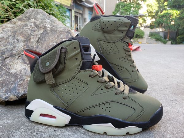 travis scotts x 6s mens basketball shoes 3m ts medium olive green designer sports sneakers tinker cactus jack baskets jumpman 6, Black
travis scotts x 6s mens basketball shoes 3m ts medium olive green designer sports sneakers tinker cactus jack baskets jumpman 6, Black