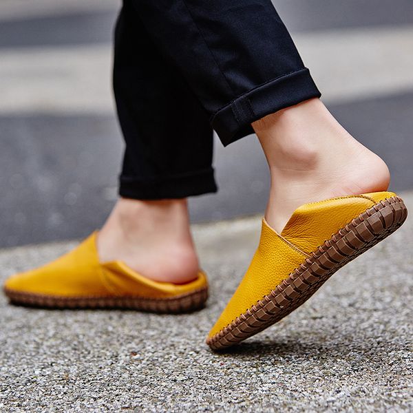 mooregood cow leather breathable flat outdoor casual fashion male shoes handmade soft sole driving shoes mens comfortable, Black
mooregood cow leather breathable flat outdoor casual fashion male shoes handmade soft sole driving shoes mens comfortable, Black