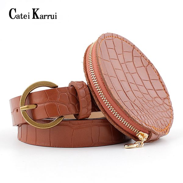 catei karrui 2020 новая мода сторона золотой пряжки джинсы пояса моды женщин пояса мешок круглый штырь пряжка пояса женщин для женщин, Black;brown
catei karrui 2020 новая мода сторона золотой пряжки джинсы пояса моды женщин пояса мешок круглый штырь пряжка пояса женщин для женщин, Black;brown