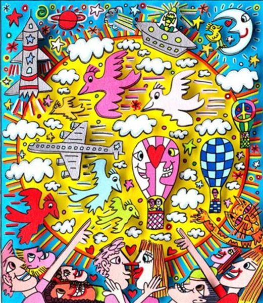 james rizzi - beautiful sun daze home decor handcrafts oil painting on canvas wall art picture 191220
james rizzi - beautiful sun daze home decor handcrafts oil painting on canvas wall art picture 191220