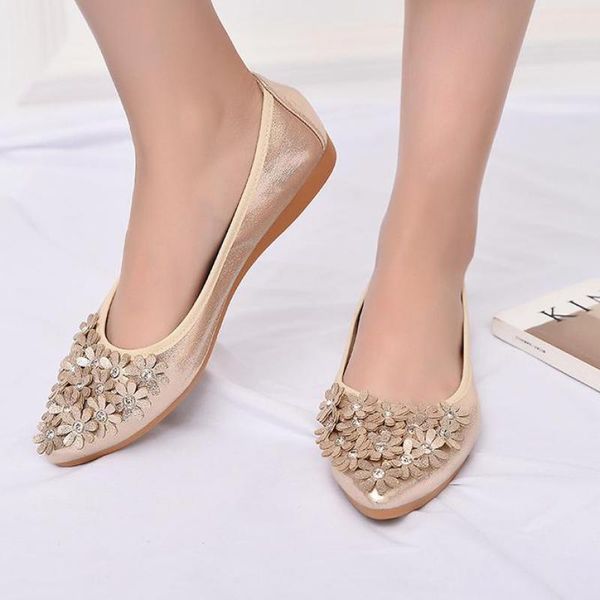gold silver crystal floral flat ballet shoes women summer comfortable breathable rhinestone flats single shoes, Black
gold silver crystal floral flat ballet shoes women summer comfortable breathable rhinestone flats single shoes, Black