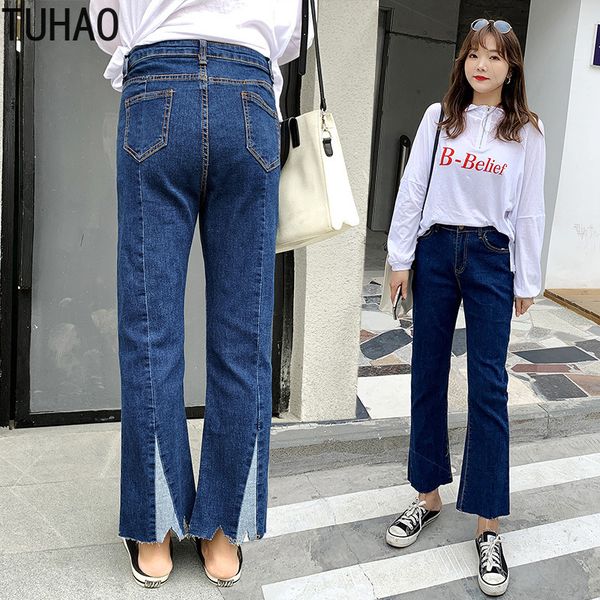 2020 spring pants womens jeans high waist denim wide leg pants plus size 4xl 3xl comfort stretch female trousers wm26, Blue
2020 spring pants womens jeans high waist denim wide leg pants plus size 4xl 3xl comfort stretch female trousers wm26, Blue