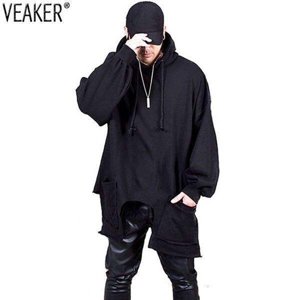 2019 new men's black cloak hoodies male high street long hoodies pullovers loose hip hop sweatshirts m-2xl
2019 new men's black cloak hoodies male high street long hoodies pullovers loose hip hop sweatshirts m-2xl