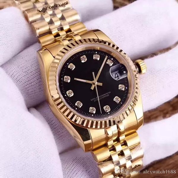 women watch diamond automatic movement r0910 ladies montre date wristwatches just style clock 316l stainless steel sapphire 36mm dial, Slivery;brown
women watch diamond automatic movement r0910 ladies montre date wristwatches just style clock 316l stainless steel sapphire 36mm dial, Slivery;brown