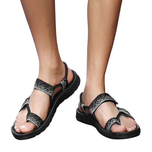 2019 summer casual men personality flats platform antiskid non-slip sandal beach shoe outdoor slippers zapatillas de hombre, Black
2019 summer casual men personality flats platform antiskid non-slip sandal beach shoe outdoor slippers zapatillas de hombre, Black