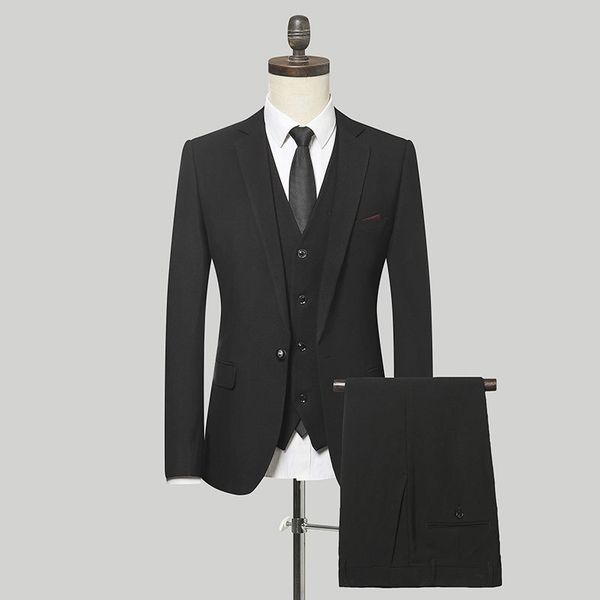 quality business black mens slim suits 3 pieces formal dress men suit set wedding suit for men groom tuxedos 2020 new, White;black
quality business black mens slim suits 3 pieces formal dress men suit set wedding suit for men groom tuxedos 2020 new, White;black