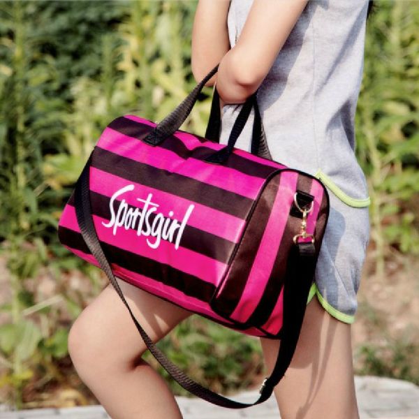 gym bag pink stripe shoe bag waterproof swim women's travel sling crossbody hand duffel
gym bag pink stripe shoe bag waterproof swim women's travel sling crossbody hand duffel