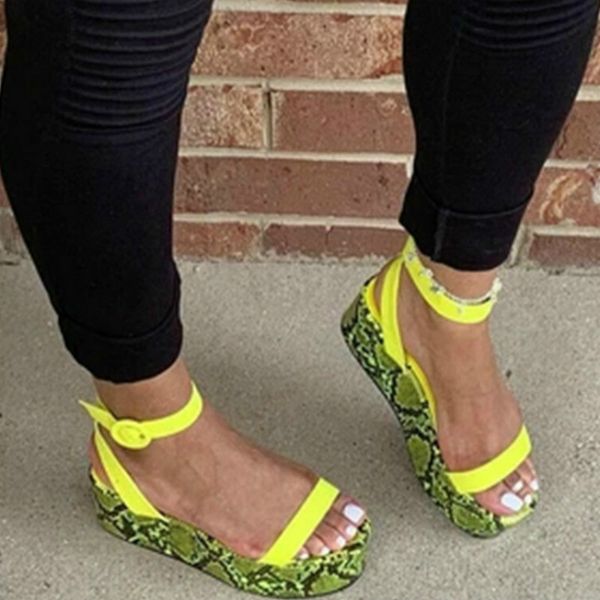 2020 yellow platform shoes woman sandals open toe sandals colorful ladies summer shoes ankle buckle woman size plus, Black
2020 yellow platform shoes woman sandals open toe sandals colorful ladies summer shoes ankle buckle woman size plus, Black