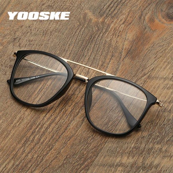 fashion sunglasses frames yooske optical lens glasses women myopia eyeglasses trendy metal spectacles clear lenses men eyewear, Black
fashion sunglasses frames yooske optical lens glasses women myopia eyeglasses trendy metal spectacles clear lenses men eyewear, Black