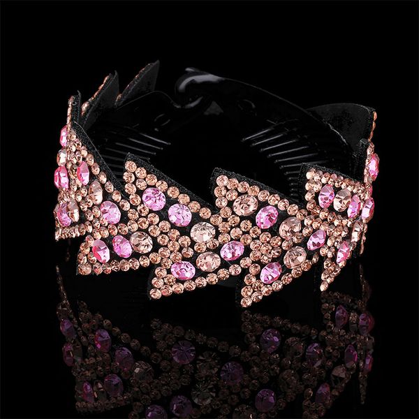 10 colors new women meatball hair accessories hair claws headwear rhinestone flower hairpin bird nest floral twist clip medium size, Brown
10 colors new women meatball hair accessories hair claws headwear rhinestone flower hairpin bird nest floral twist clip medium size, Brown
